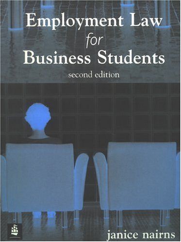 Employment Law for Business Students