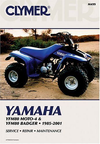 Clymer Yamaha YFM80 Moto-4 & YFM80 Badger, 1985-2001