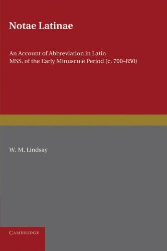 Notae Latinae