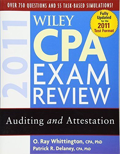 Wiley CPA Exam Review 2011, Auditing and Attestation