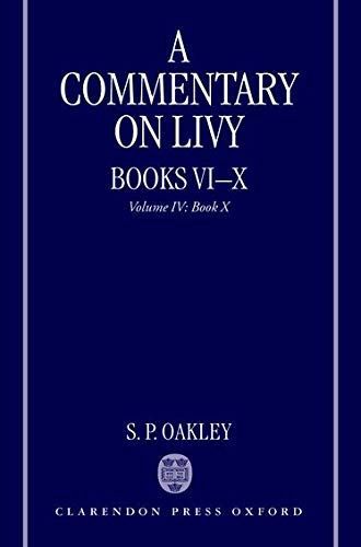 A Commentary on Livy, Books VI-X