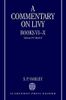 A Commentary on Livy, Books VI-X