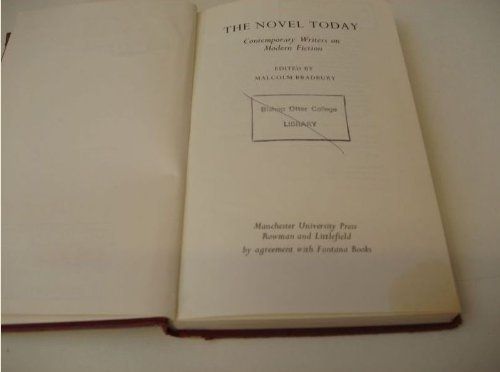 The Novel Today