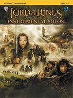 The Lord of the Rings Instrumental Solos: Piano Acc., Book & CD
