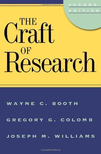 The Craft of Research, 2nd Edition