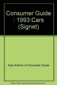 Cars Consumer Guide 1993