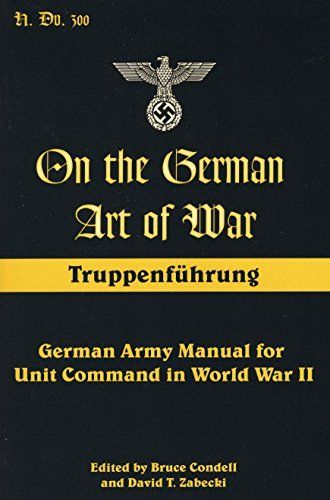 On the German art of war