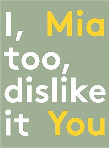 I, Too, Dislike It