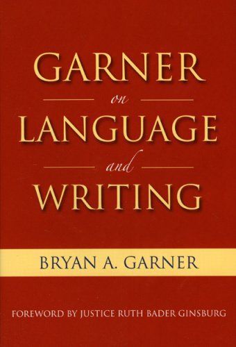 Garner on Language and Writing