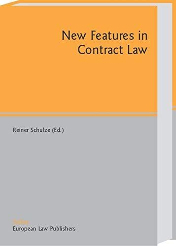 New Features in Contract Law