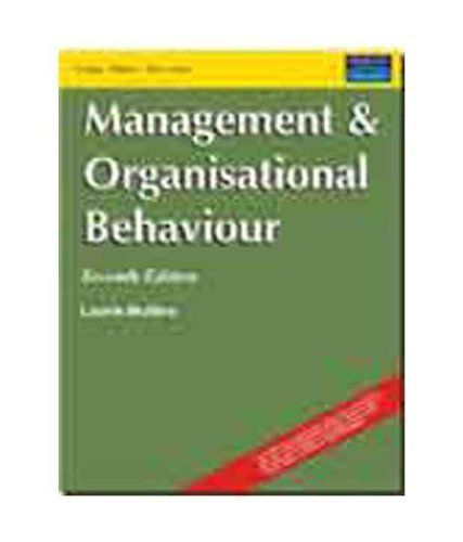 Management & Organisational Behaviour
