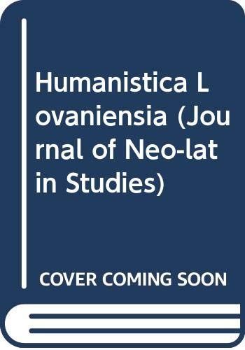 Humanistica Lovaniensia