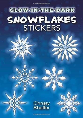 Glow-in-the-Dark Snowflakes Stickers