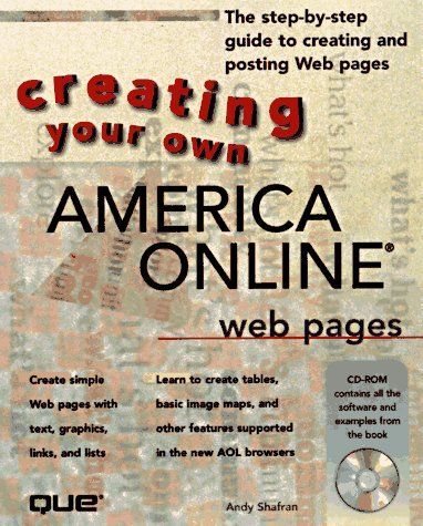 Creating Your Own America Online Web Pages