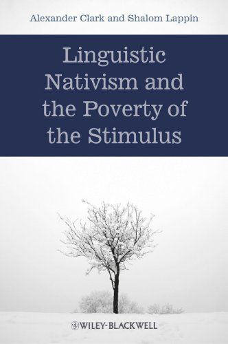 Linguistic Nativism and the Poverty of the Stimulus