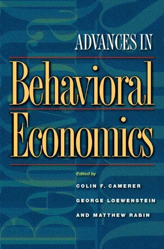 Advances in Behavioral Economics