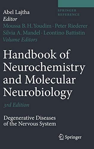 Handbook of Neurochemistry and Molecular Neurobiology