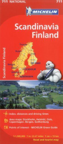 Michelin Scandinavia Finland Map 711