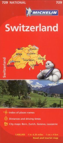 Map Country Switzerland Map 729