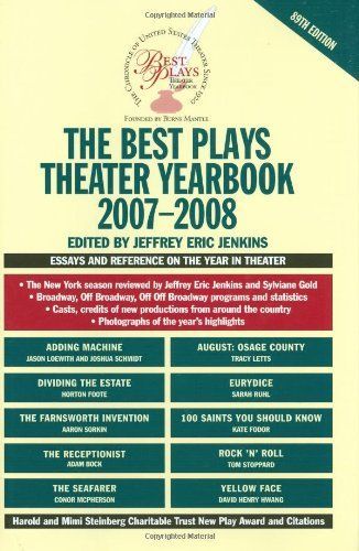 The Best Plays Theater Yearbook 2007-2008