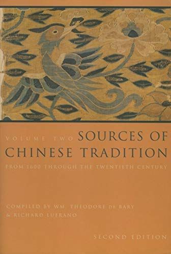 Sources of Chinese Tradition