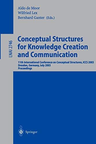 Conceptual Structures for Knowledge Creation and Communication