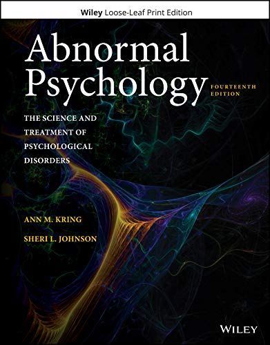Abnormal Psychology