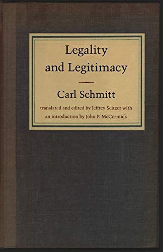 Legality and Legitimacy