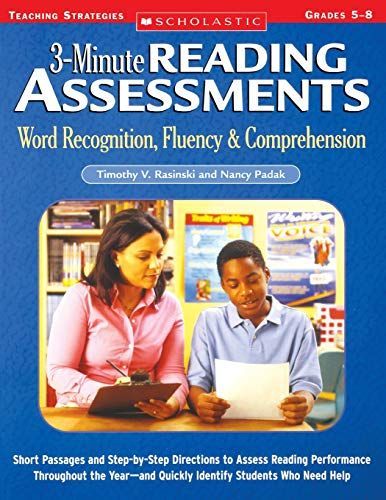 3-minute Reading Assessments Word Recognition, Fluency, & Comprehension