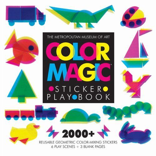 Color Magic Sticker Play Book