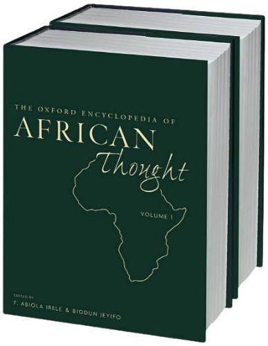 The Oxford Encyclopedia of African Thought