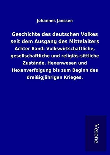 Geschichte des deutschen Volkes seit dem Ausgang des Mittelalters