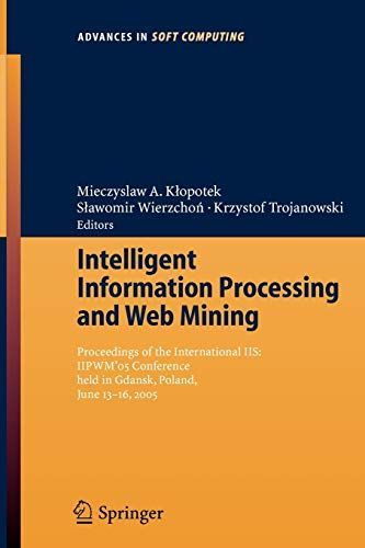 Intelligent Information Processing and Web Mining