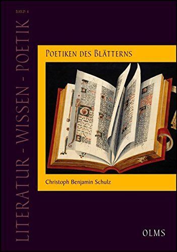 Poetiken des Blätterns