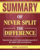 Summary of Never Split The Difference