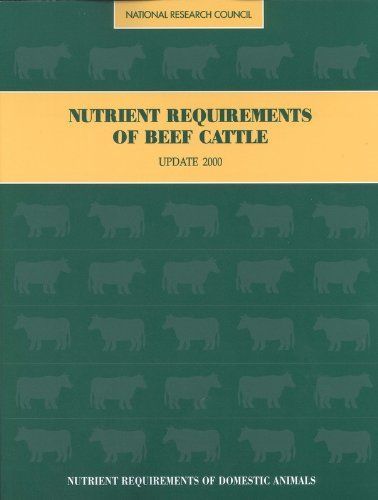 Nutrient Requirements of Beef Cattle: