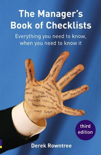 The Manager's Book of Checklists
