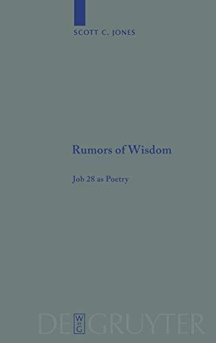 Rumors of Wisdom