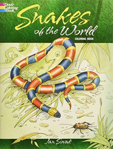 Snakes of the World Coloring Book