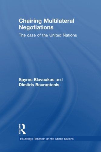 Chairing Multilateral Negotiations
