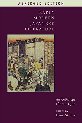 Early Modern Japanese Literature