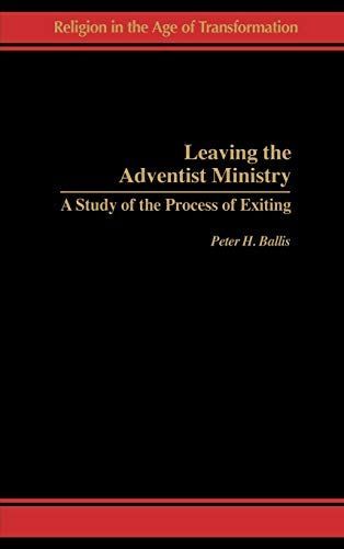 Leaving the Adventist Ministry