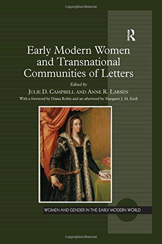 Early Modern Women and Transnational Communities of Letters