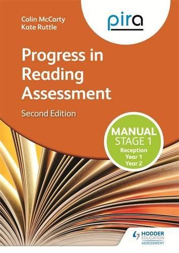 PIRA Stage One (Tests R-2) Manual - 2ED (Progress in Reading Assessment)