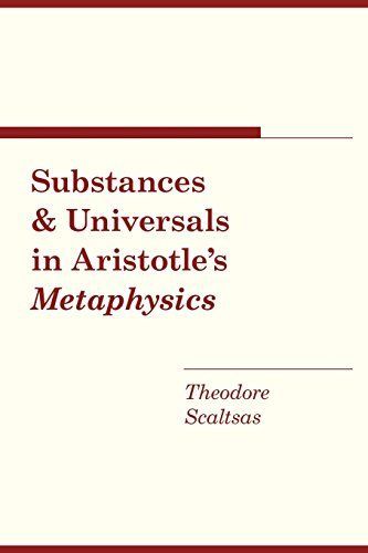 Substances and Universals in Aristotle's Metaphysics