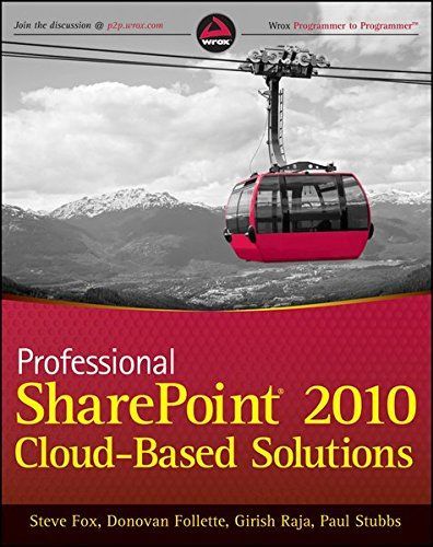 Professional SharePoint 2010 Cloud-Based Solutions