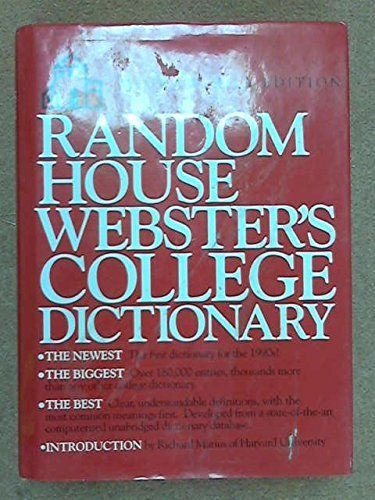 Random House Webster's College Dictionary