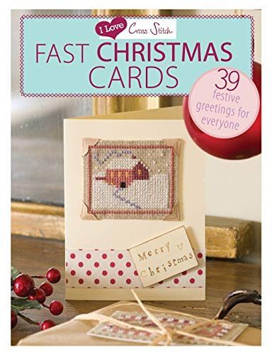 I Love Cross Stitch Fast Christmas Cards