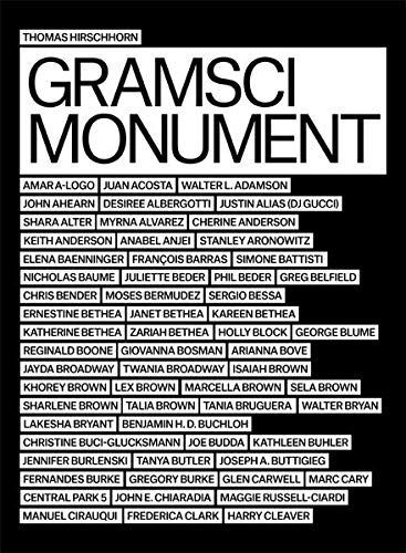 Thomas Hirschhorn. Gramsci Monument