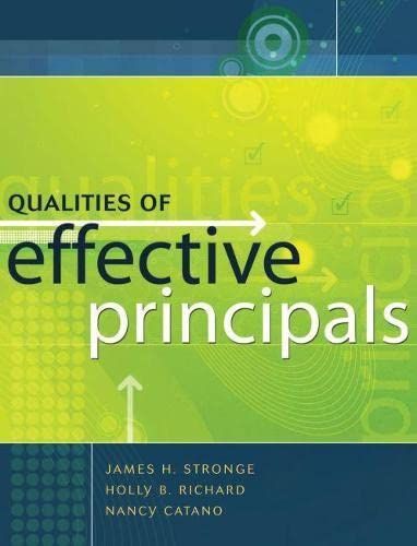 Qualities of Effective Principals